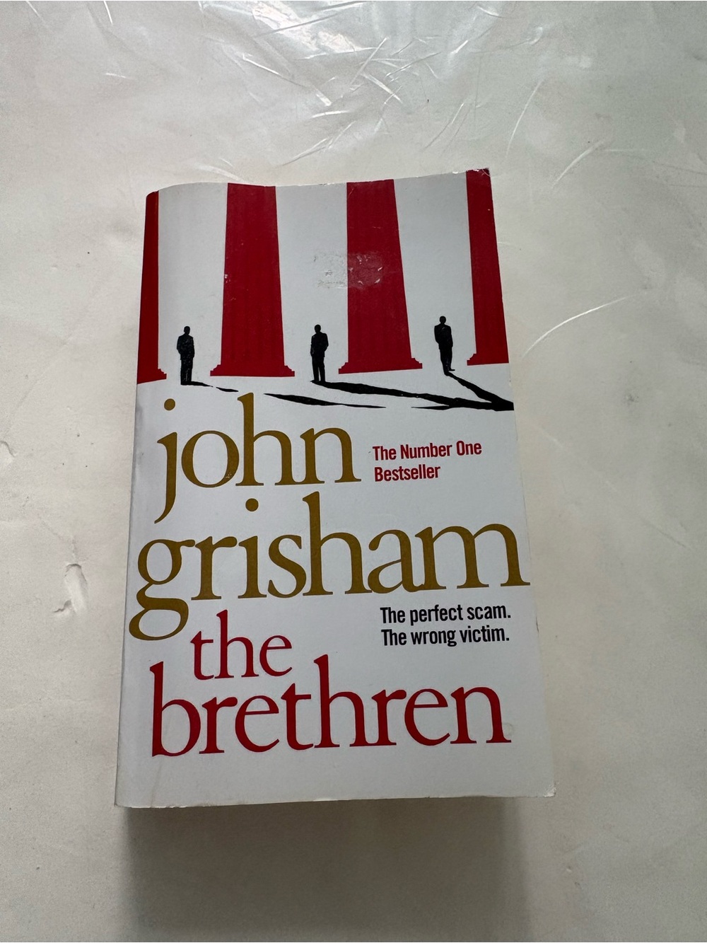 John Grisham — The Brethren (White & Red Cover)